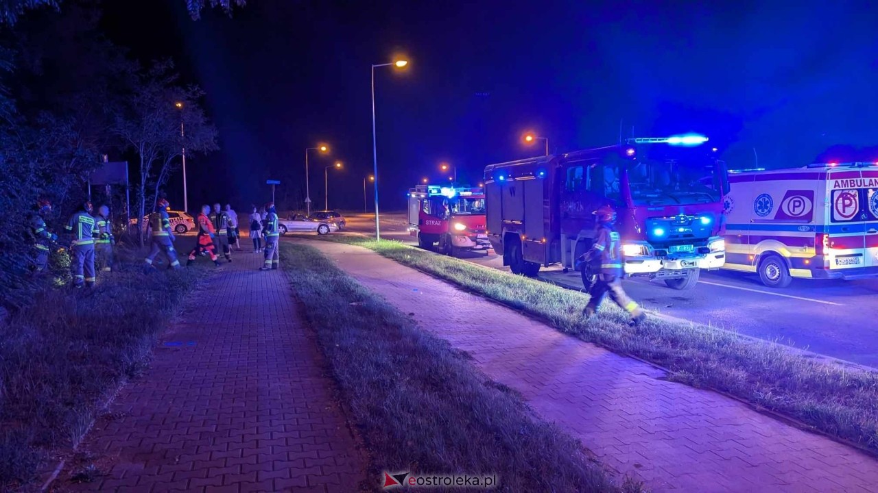 Wypadek na ul. ks. Pęksy w Ostrołęce [06.09.2024] - zdjęcie #15 - eOstroleka.pl