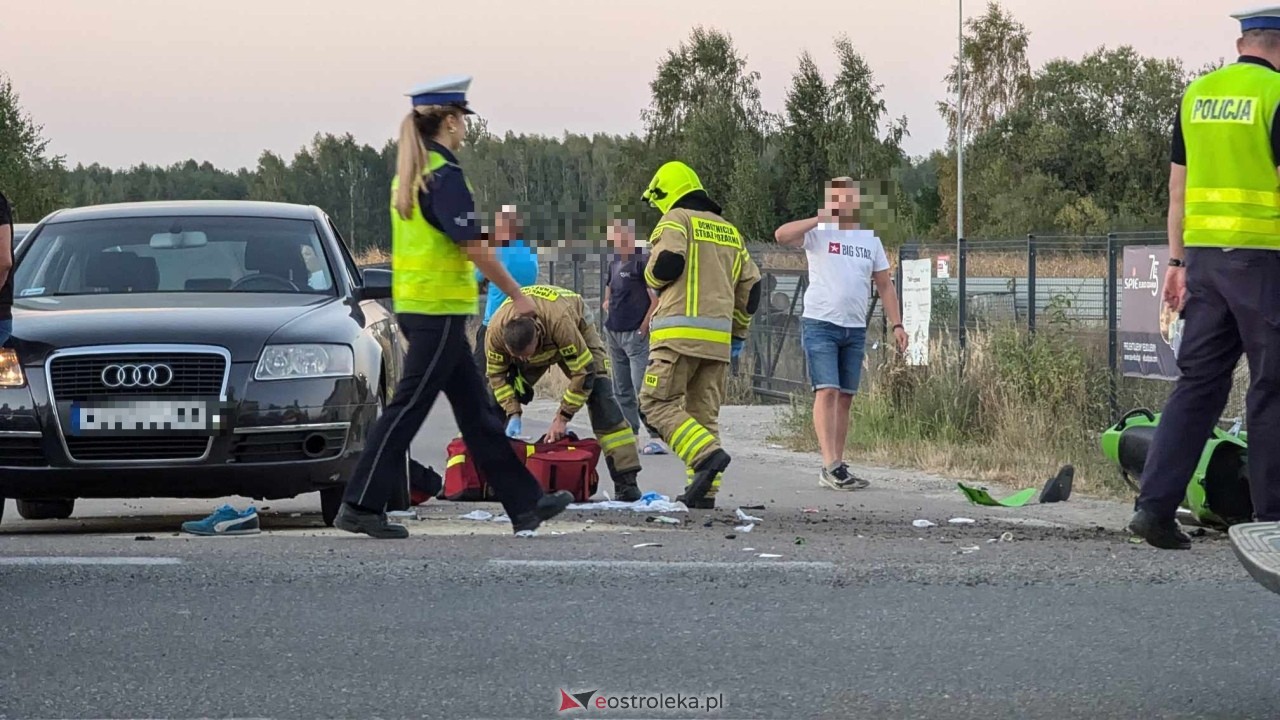 Wypadek w Zamościu [08.09.2024] - zdjęcie #8 - eOstroleka.pl
