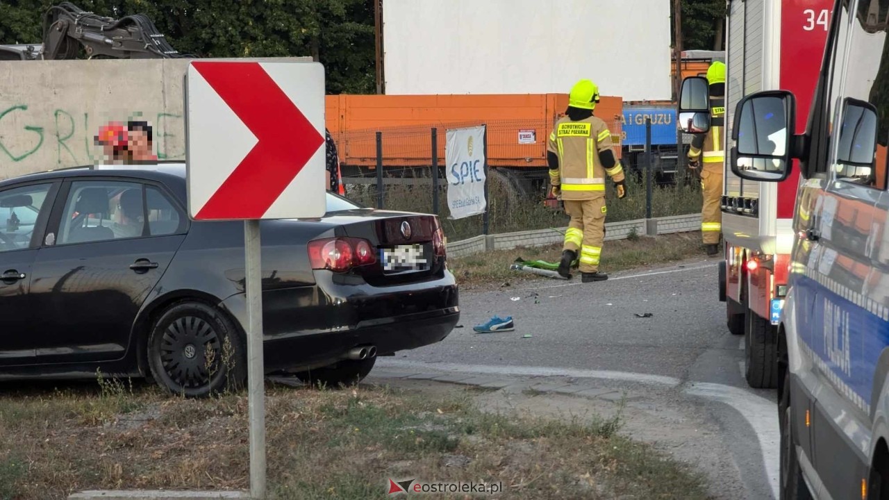 Wypadek w Zamościu [08.09.2024] - zdjęcie #12 - eOstroleka.pl