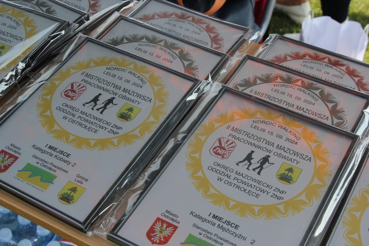 II Mistrzostwa Mazowsza ZNP w nordic walking [15.09.2024] - zdjęcie #127 - eOstroleka.pl