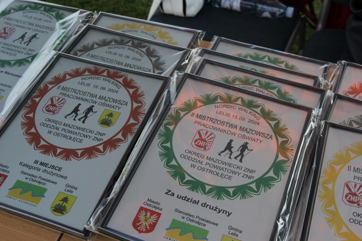 II Mistrzostwa Mazowsza ZNP w nordic walking [15.09.2024] - zdjęcie #126 - eOstroleka.pl