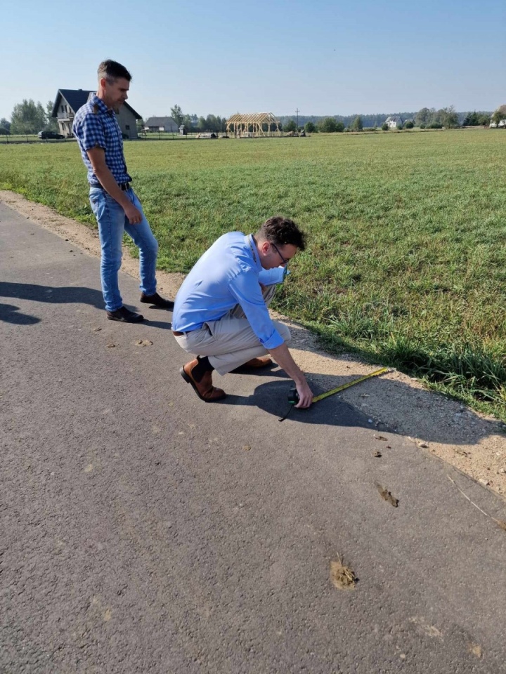 Przebudowa drogi w miejscowości Pupkowizna [18.09.2024] - zdjęcie #9 - eOstroleka.pl