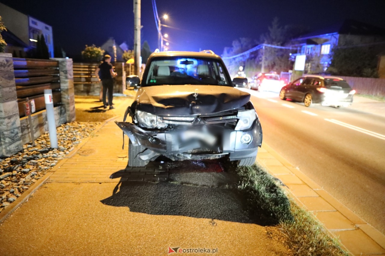 Wypadek w Dylewie [20.09.2024] - zdjęcie #1 - eOstroleka.pl