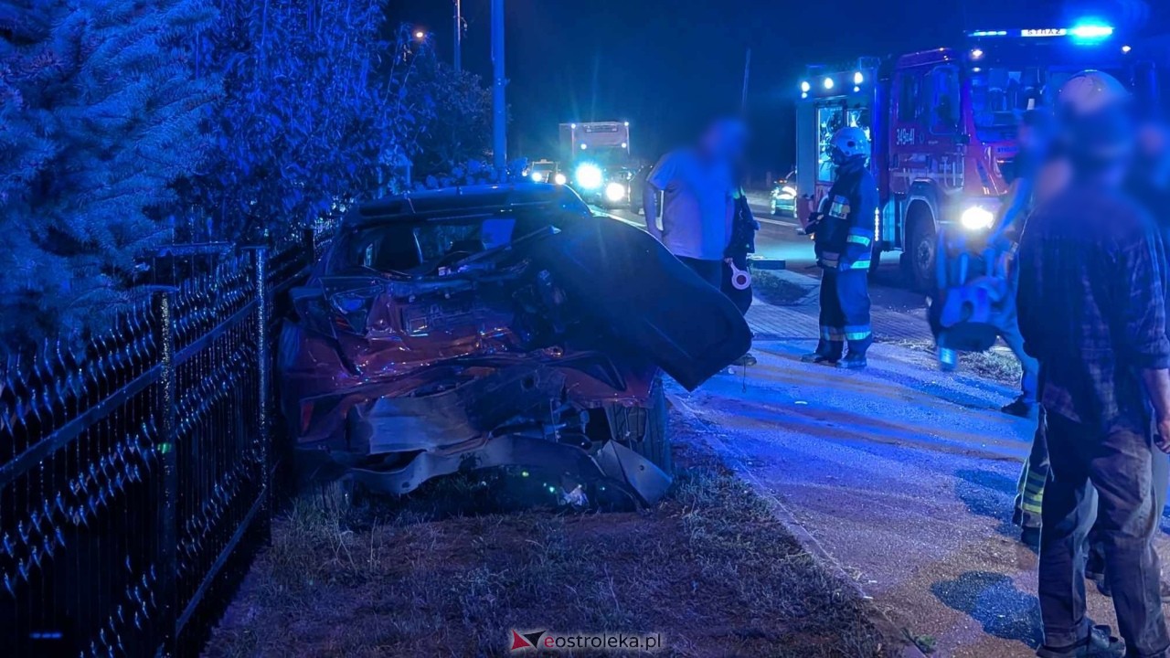 Wypadek w Dylewie [20.09.2024] - zdjęcie #25 - eOstroleka.pl