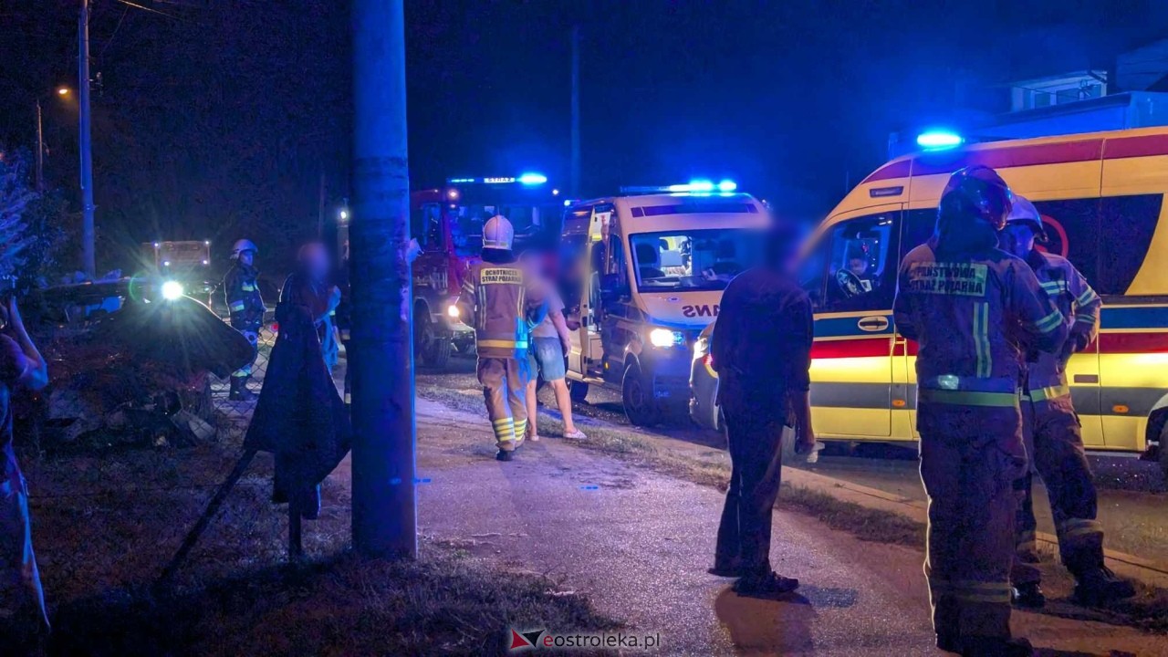 Wypadek w Dylewie [20.09.2024] - zdjęcie #22 - eOstroleka.pl