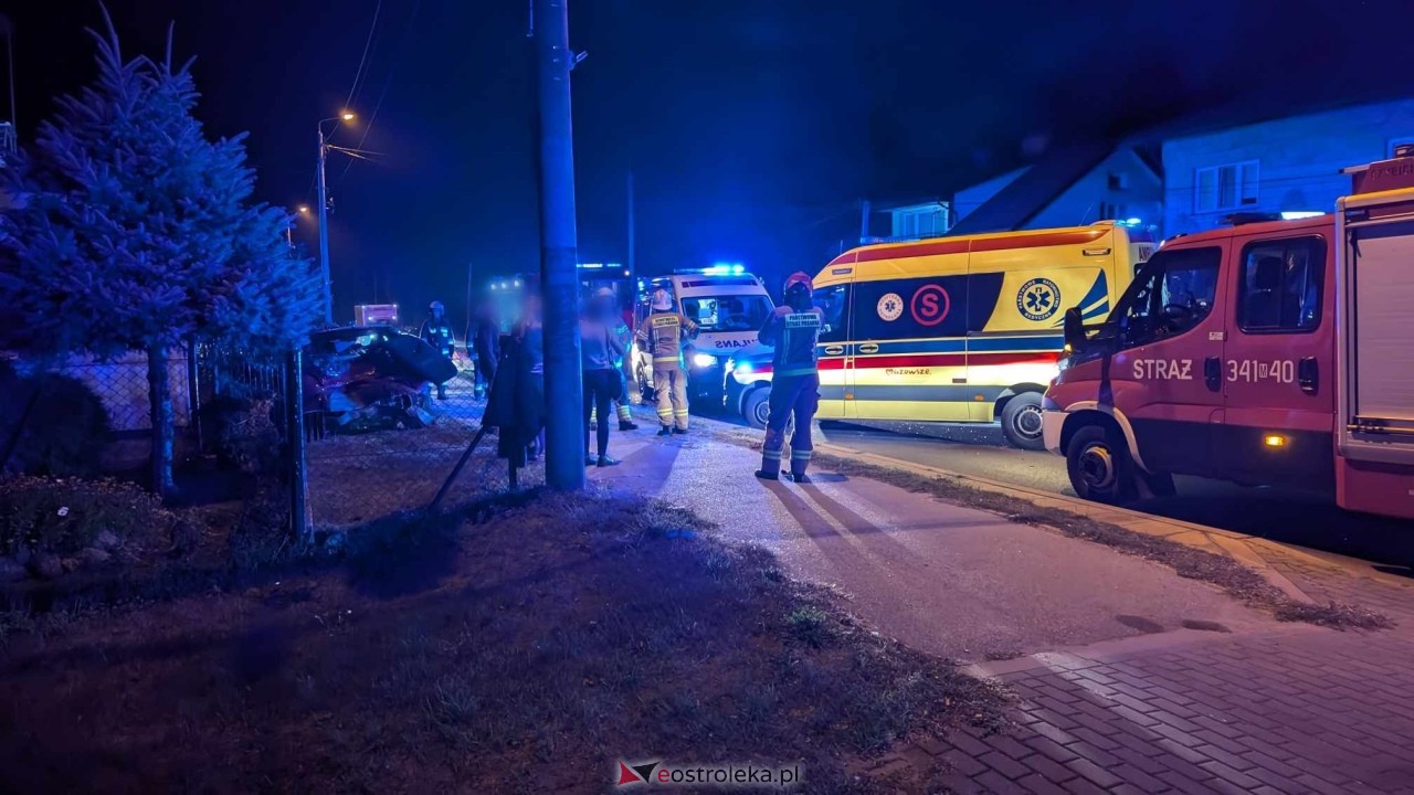 Wypadek w Dylewie [20.09.2024] - zdjęcie #21 - eOstroleka.pl