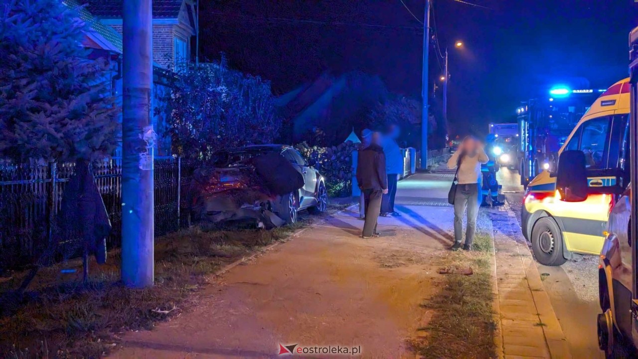 Wypadek w Dylewie [20.09.2024] - zdjęcie #15 - eOstroleka.pl