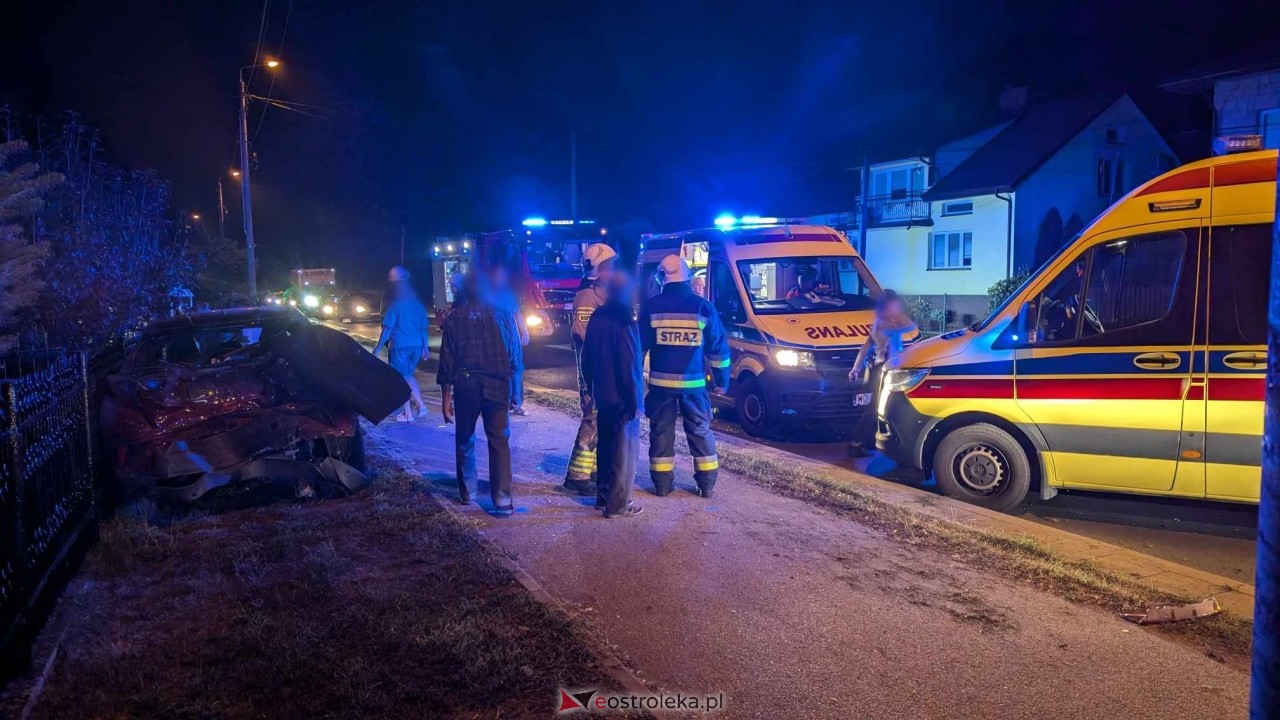 Wypadek w Dylewie [20.09.2024] - zdjęcie #14 - eOstroleka.pl