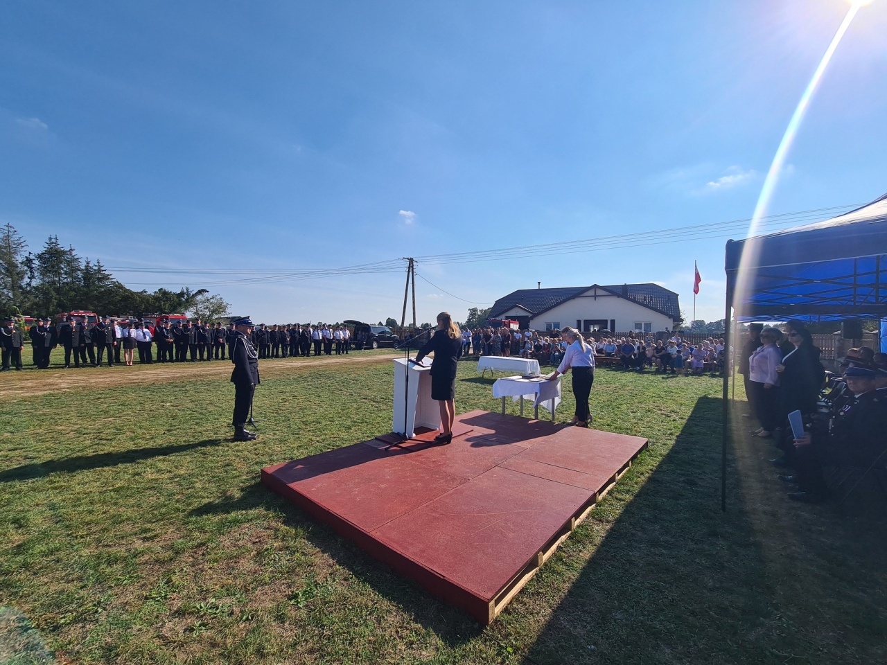 Uroczystości w Łątczynie [22.09.2024] - zdjęcie #14 - eOstroleka.pl