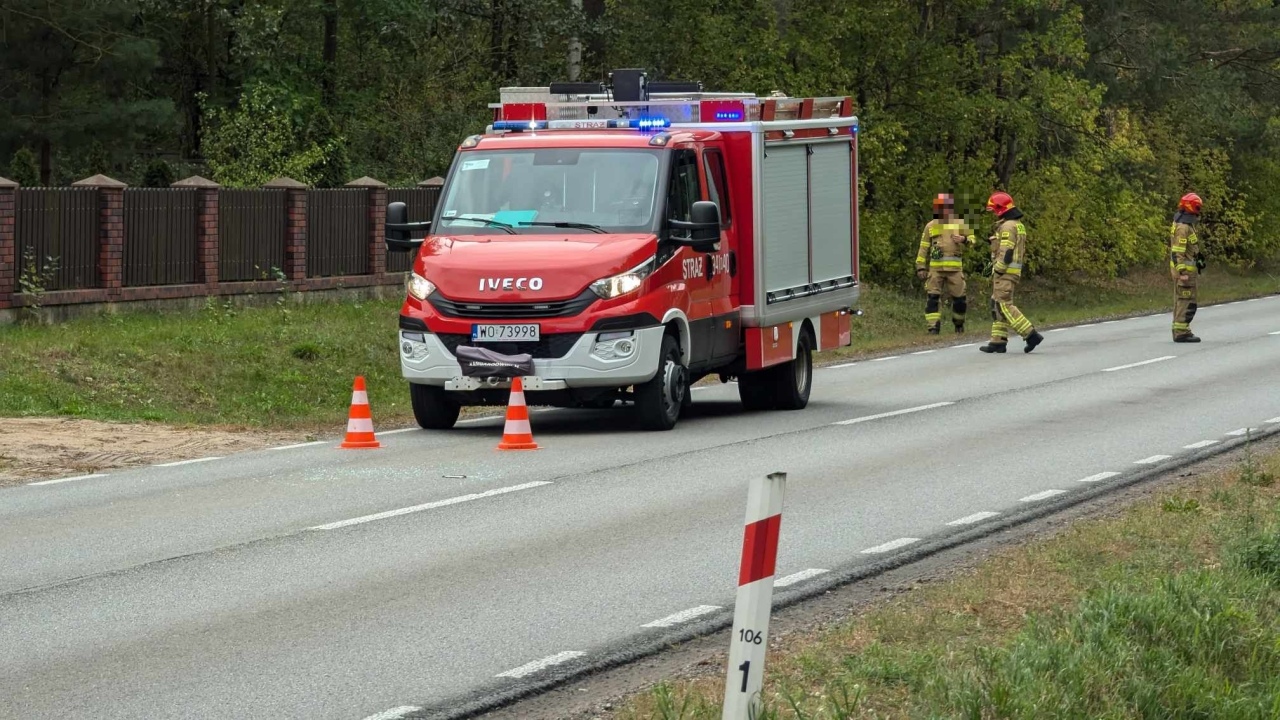 Wypadek w Kadzidle [27.09.2024] - zdjęcie #6 - eOstroleka.pl