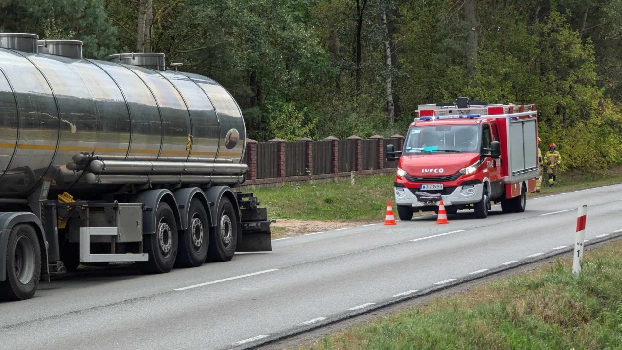 Wypadek w Kadzidle [27.09.2024] - zdjęcie #2 - eOstroleka.pl