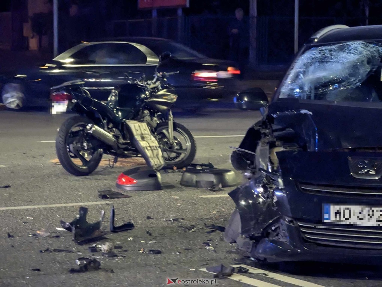Wypadek przy dworcu w Ostrołęce [27.09.2024] - zdjęcie #14 - eOstroleka.pl