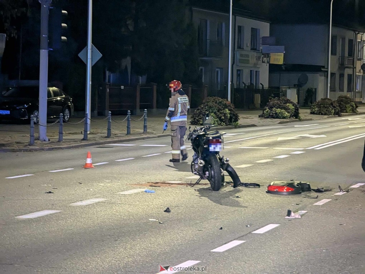 Wypadek przy dworcu w Ostrołęce [27.09.2024] - zdjęcie #13 - eOstroleka.pl
