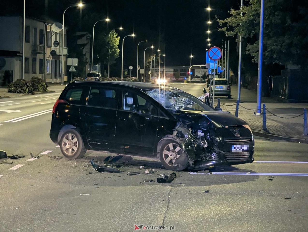 Wypadek przy dworcu w Ostrołęce [27.09.2024] - zdjęcie #11 - eOstroleka.pl