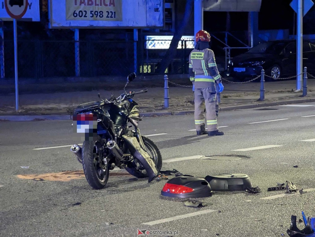 Wypadek przy dworcu w Ostrołęce [27.09.2024] - zdjęcie #8 - eOstroleka.pl