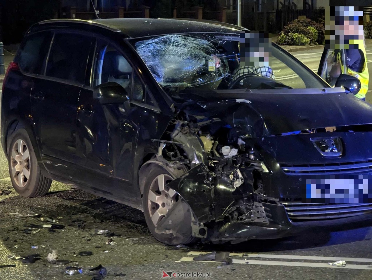 Wypadek przy dworcu w Ostrołęce [27.09.2024] - zdjęcie #6 - eOstroleka.pl