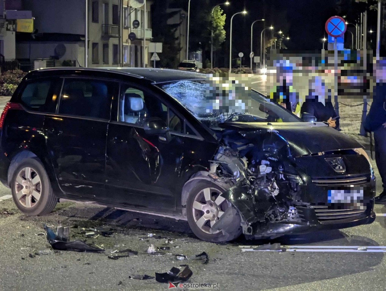 Wypadek przy dworcu w Ostrołęce [27.09.2024] - zdjęcie #3 - eOstroleka.pl