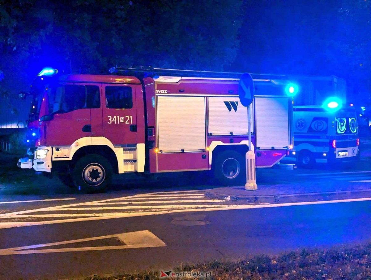 Wypadek przy ul. Konopnickiej [1.10.2024] - zdjęcie #6 - eOstroleka.pl