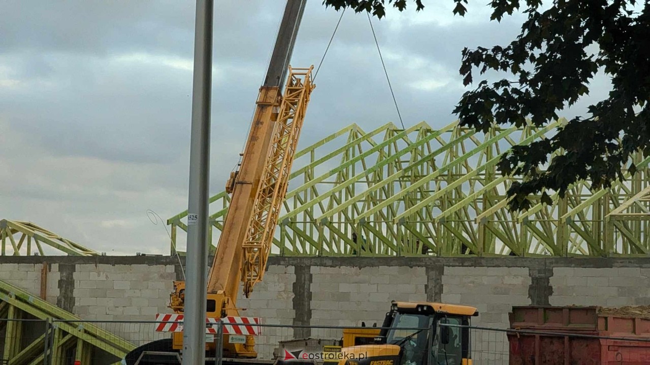 Budowa marketu Netto w Ostrołęce [03.10.2024] - zdjęcie #5 - eOstroleka.pl