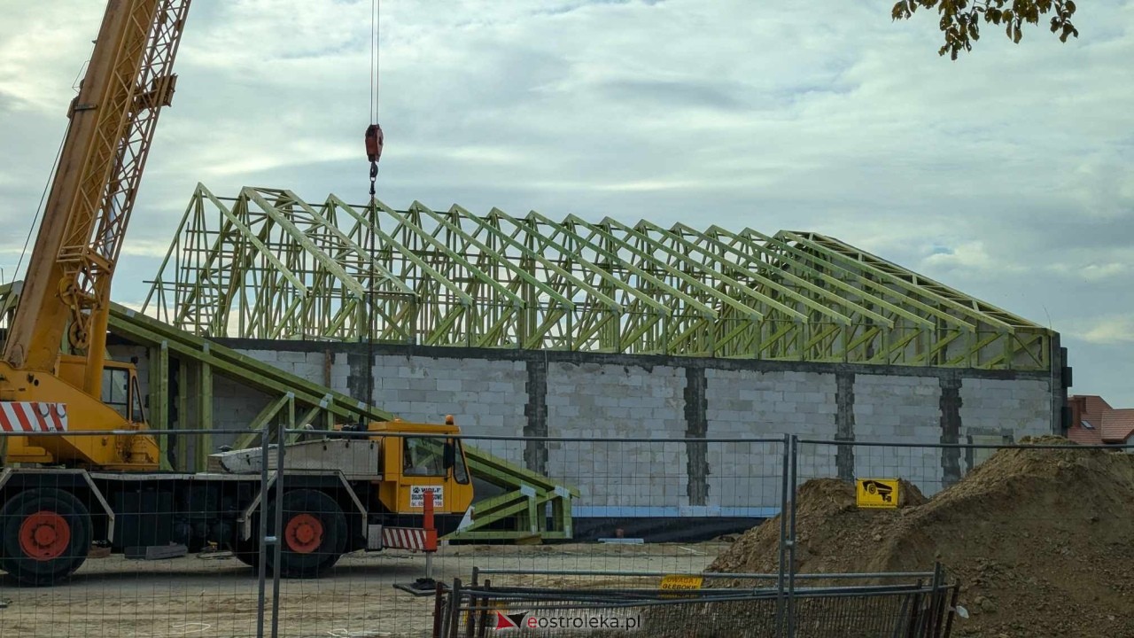 Budowa marketu Netto w Ostrołęce [03.10.2024] - zdjęcie #4 - eOstroleka.pl