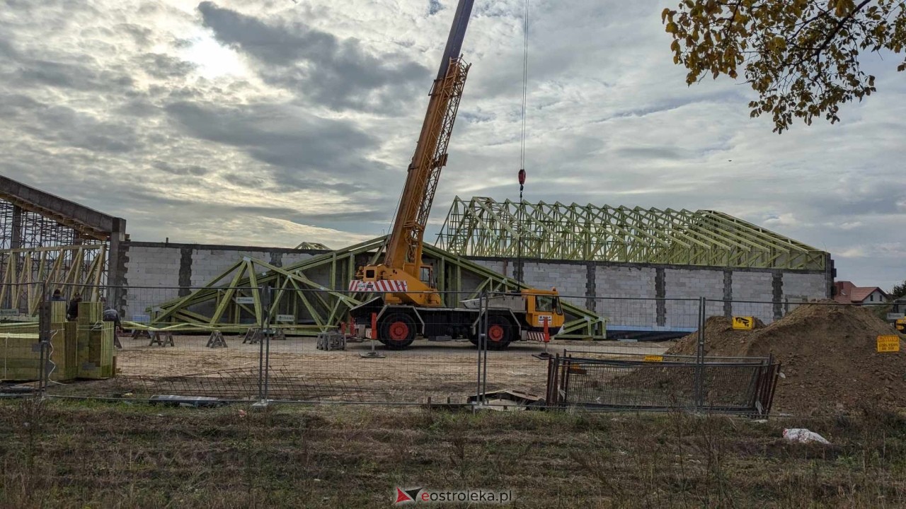 Budowa marketu Netto w Ostrołęce [03.10.2024] - zdjęcie #1 - eOstroleka.pl