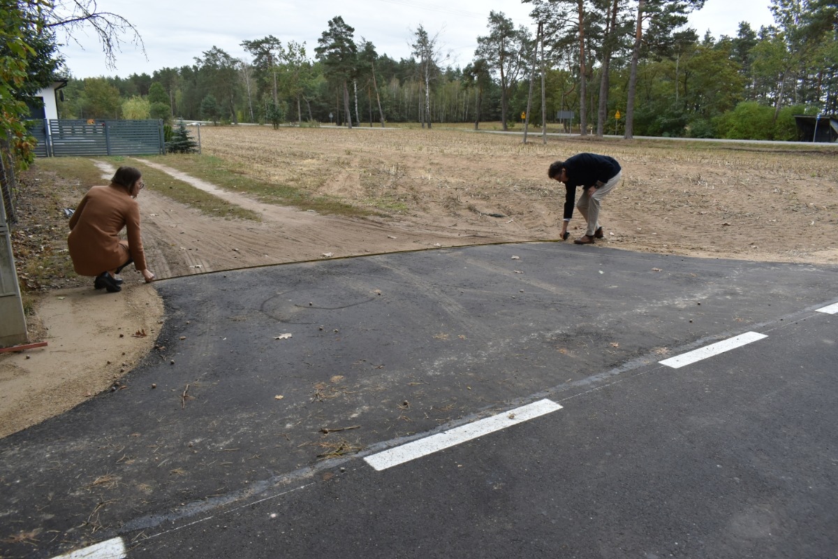 Oficjalny odbiór drogi gminnej 250718W na odcinku Pupkowizna-Wanacja [01.10.2024] - zdjęcie #8 - eOstroleka.pl