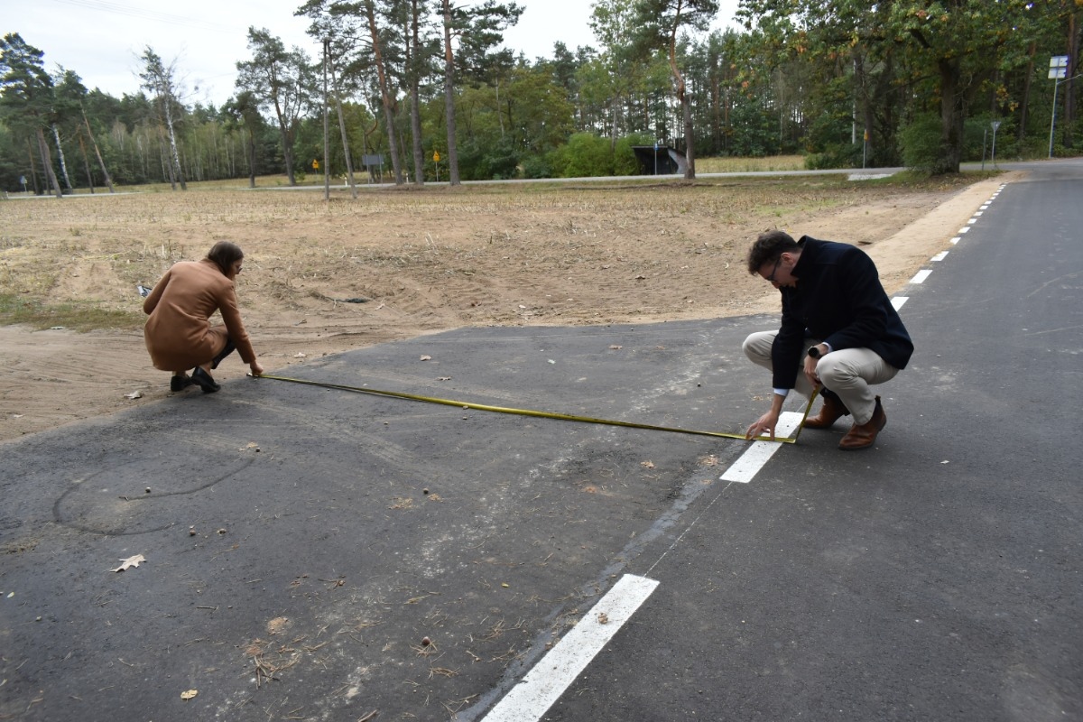 Oficjalny odbiór drogi gminnej 250718W na odcinku Pupkowizna-Wanacja [01.10.2024] - zdjęcie #7 - eOstroleka.pl