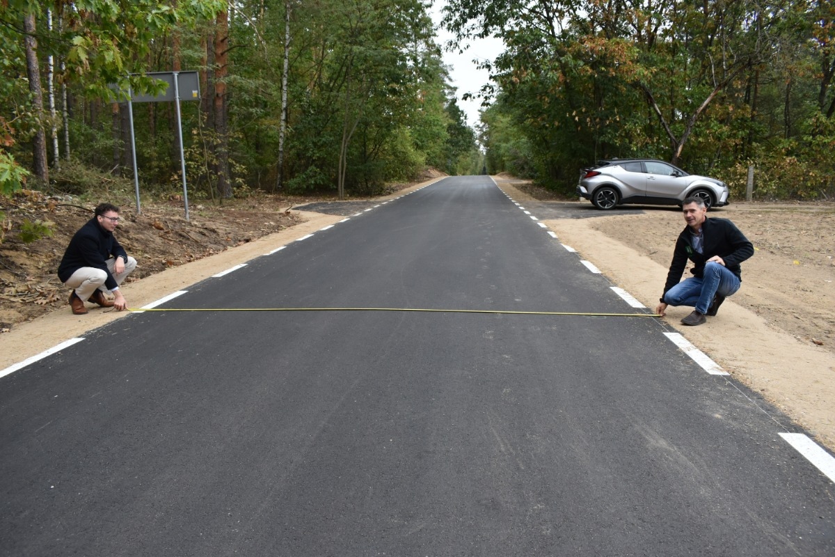 Oficjalny odbiór drogi gminnej 250718W na odcinku Pupkowizna-Wanacja [01.10.2024] - zdjęcie #2 - eOstroleka.pl