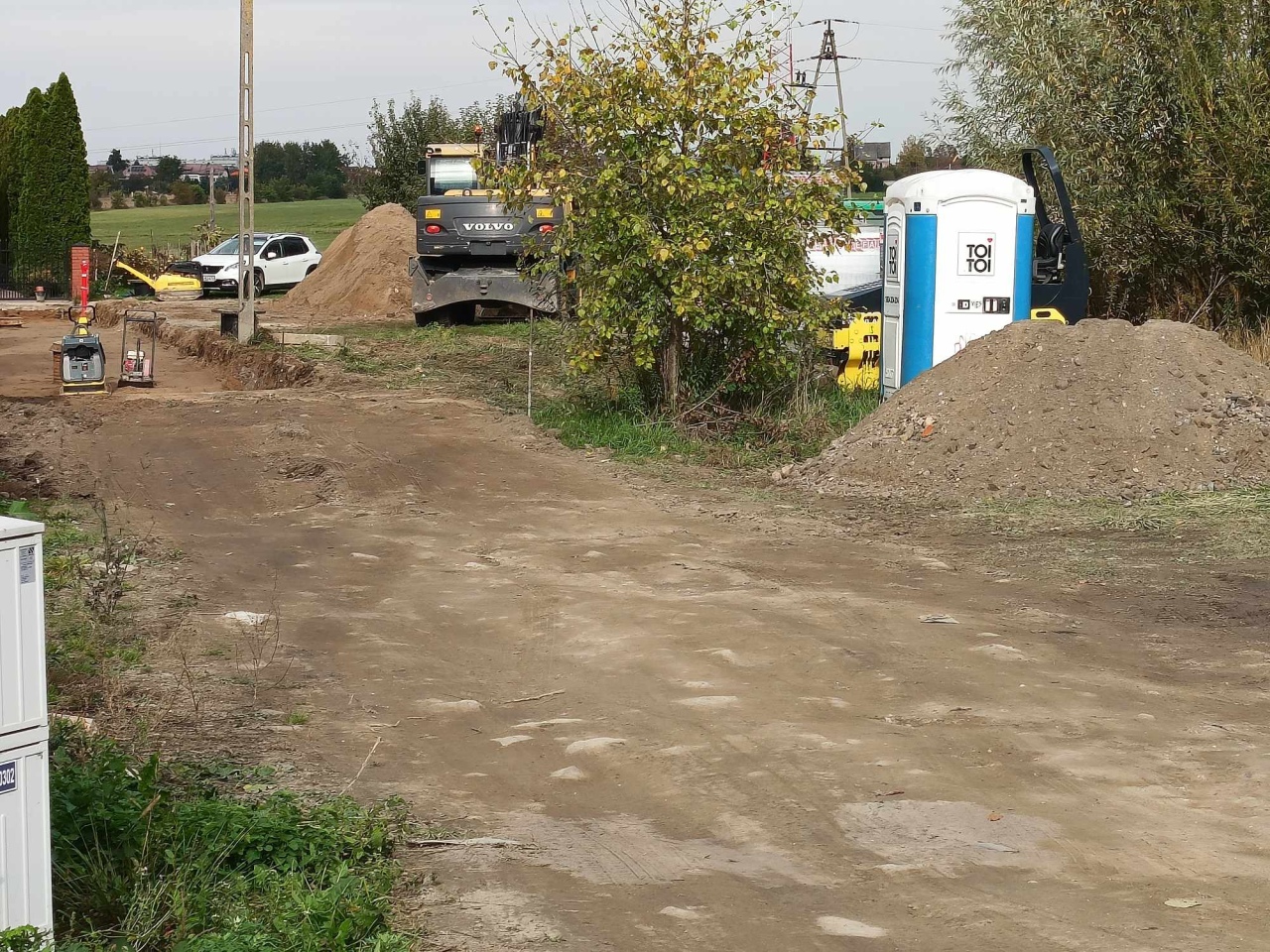 Przebudowa ulicy Łąkowej w Rzekuniu [10.10.2024] - zdjęcie #1 - eOstroleka.pl
