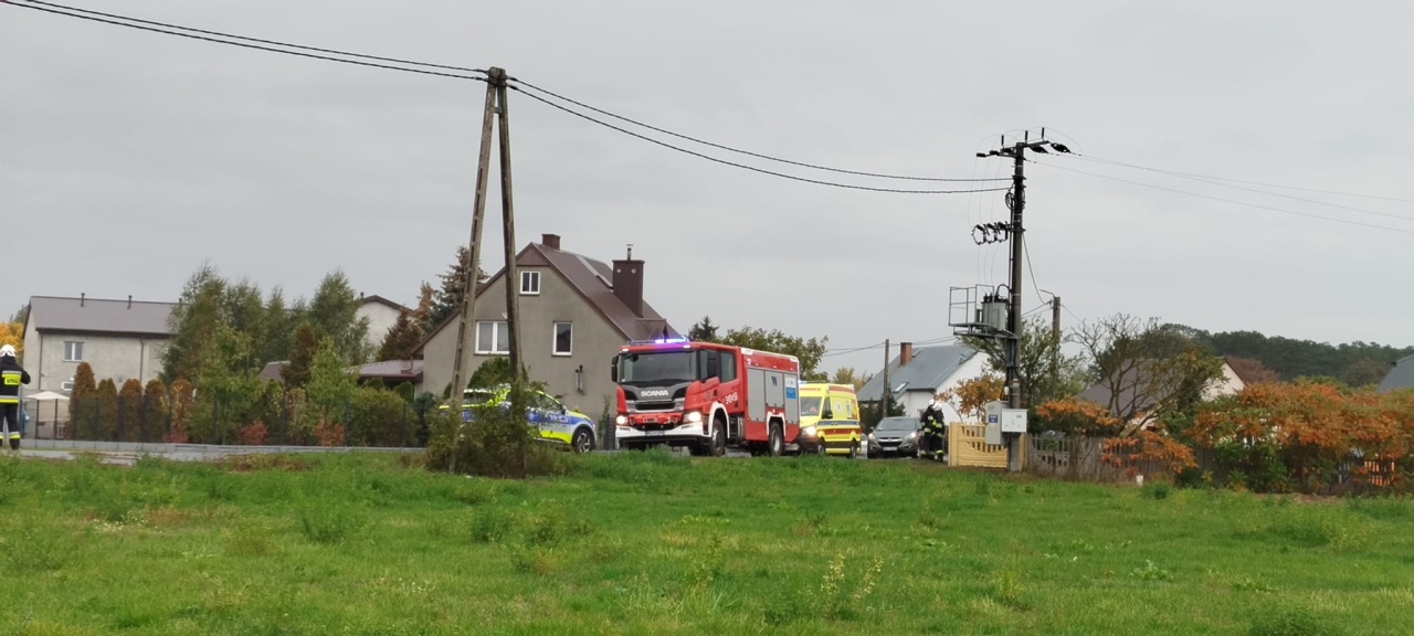 Wypadek w Lipnikach [13.10.2024] - zdjęcie #1 - eOstroleka.pl