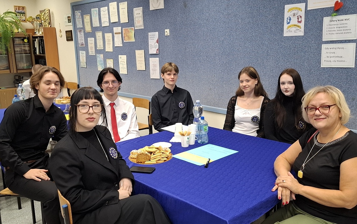 Spotkanie delegacji z Ukrainy w III LO [09.10.2024] - zdjęcie #9 - eOstroleka.pl