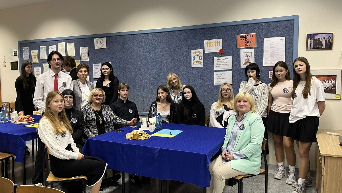 Spotkanie delegacji z Ukrainy w III LO [09.10.2024] - zdjęcie #5 - eOstroleka.pl
