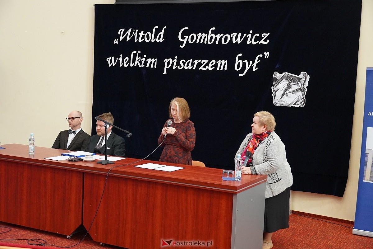 Przystanek Literacki Ostrołęka zatrzymał się przy Gombrowiczu: Wykład dla młodzieży w WSAiP [17.10.2024] - zdjęcie #9 - eOstroleka.pl