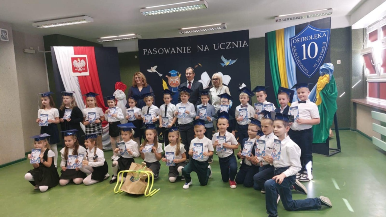 Pasowanie na ucznia w SP 10 - fot. SP 10 Ostrołęka - zdjęcie #14 - eOstroleka.pl