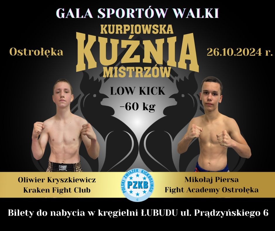 Gala Sportów Walki Kurpiowska Kuźnia Mistrzów  - zdjęcie #11 - eOstroleka.pl