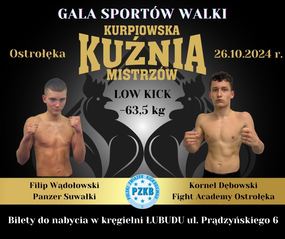 Gala Sportów Walki Kurpiowska Kuźnia Mistrzów  - zdjęcie #10 - eOstroleka.pl
