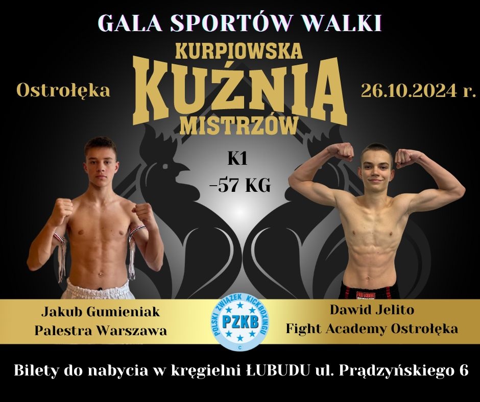 Gala Sportów Walki Kurpiowska Kuźnia Mistrzów  - zdjęcie #9 - eOstroleka.pl