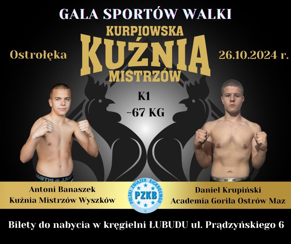 Gala Sportów Walki Kurpiowska Kuźnia Mistrzów  - zdjęcie #8 - eOstroleka.pl