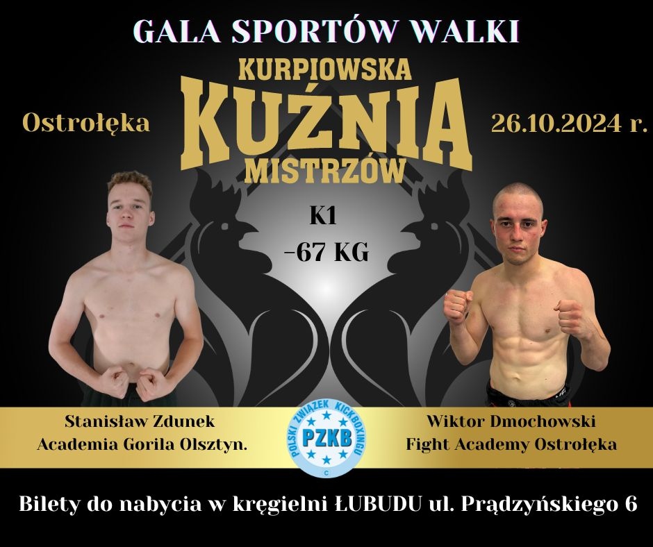 Gala Sportów Walki Kurpiowska Kuźnia Mistrzów  - zdjęcie #4 - eOstroleka.pl