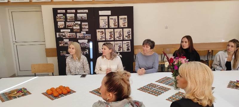 Delegacja Kijowskiego Narodowego Uniwersytetu Technologii i Projektowania w ZSZ NR 1 w Ostrołęce - zdjęcie #8 - eOstroleka.pl