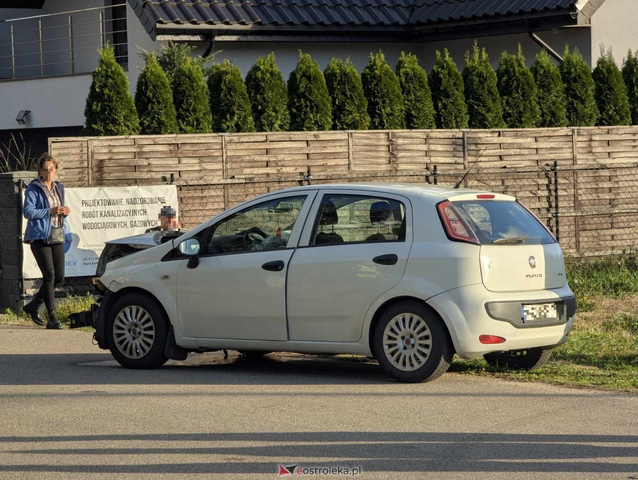 Wypadek w Olszewie-Borkach [23.10.2024] - zdjęcie #10 - eOstroleka.pl