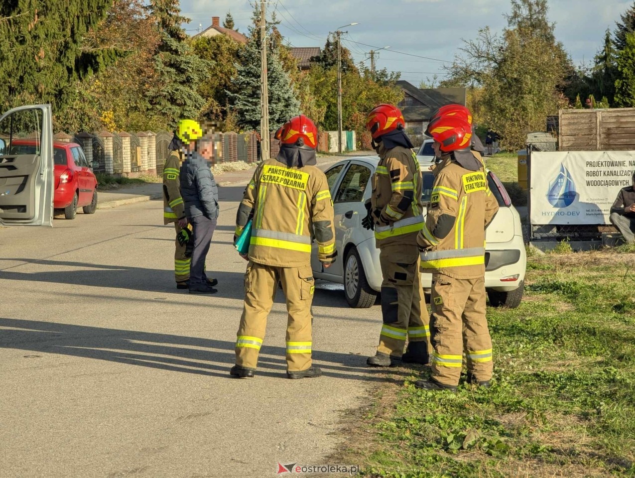 Wypadek w Olszewie-Borkach [23.10.2024] - zdjęcie #9 - eOstroleka.pl