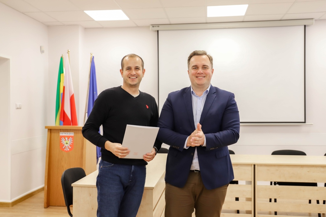 Spotkanie prezydenta Ostrołęki ze sportowcami, fot. UM Ostrołęka [23.10.2024] - zdjęcie #6 - eOstroleka.pl