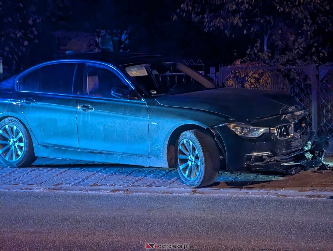 Wypadek na Słowackiego w Rzekuniu [27.10.2024] - zdjęcie #8 - eOstroleka.pl