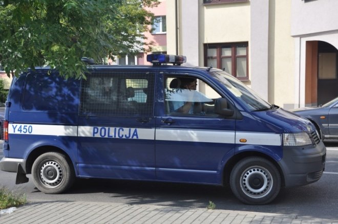 Kolizja ul. Goworowska (19.VIII.2011) - zdjęcie #1 - eOstroleka.pl