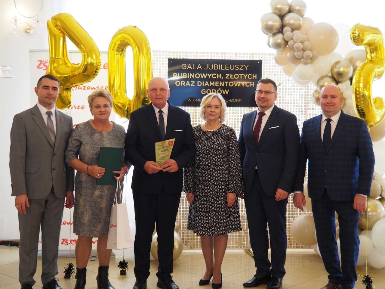 Jubileusz rubinowych, złotych i diamentowych godów w Olszewie-Borkach [29.10.2024] - zdjęcie #45 - eOstroleka.pl