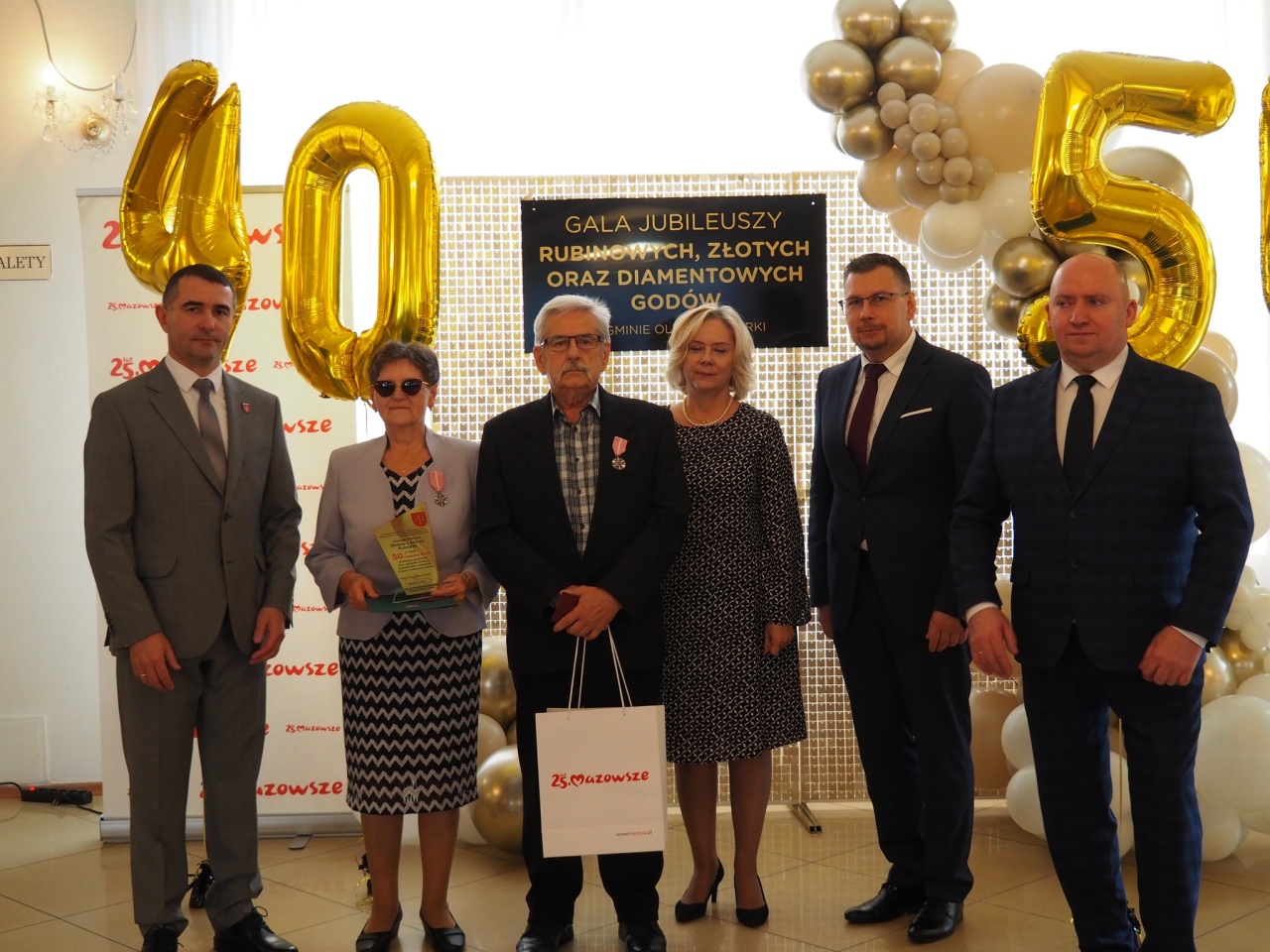 Jubileusz rubinowych, złotych i diamentowych godów w Olszewie-Borkach [29.10.2024] - zdjęcie #35 - eOstroleka.pl