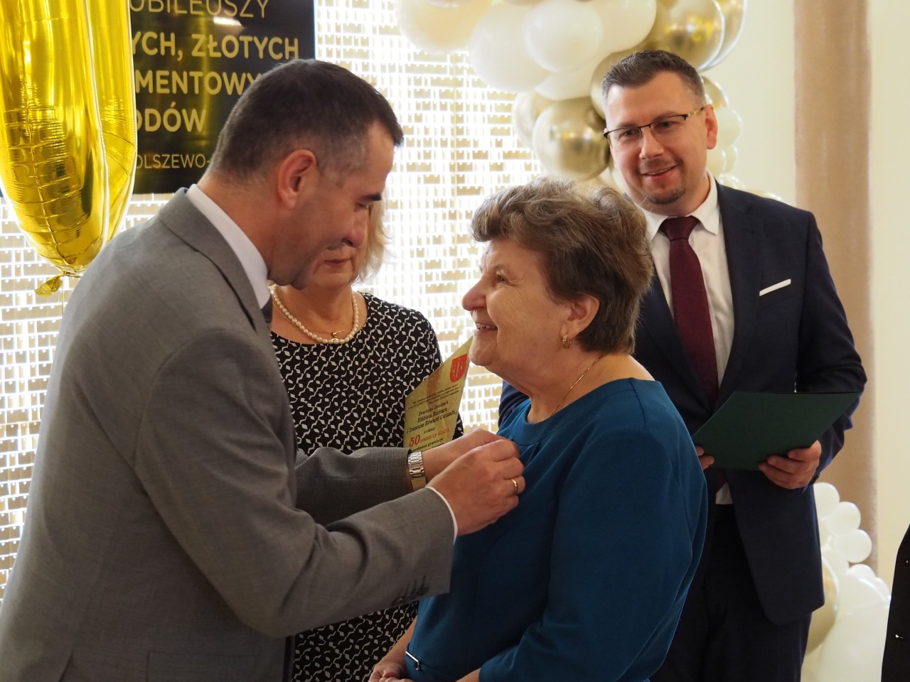 Jubileusz rubinowych, złotych i diamentowych godów w Olszewie-Borkach [29.10.2024] - zdjęcie #33 - eOstroleka.pl