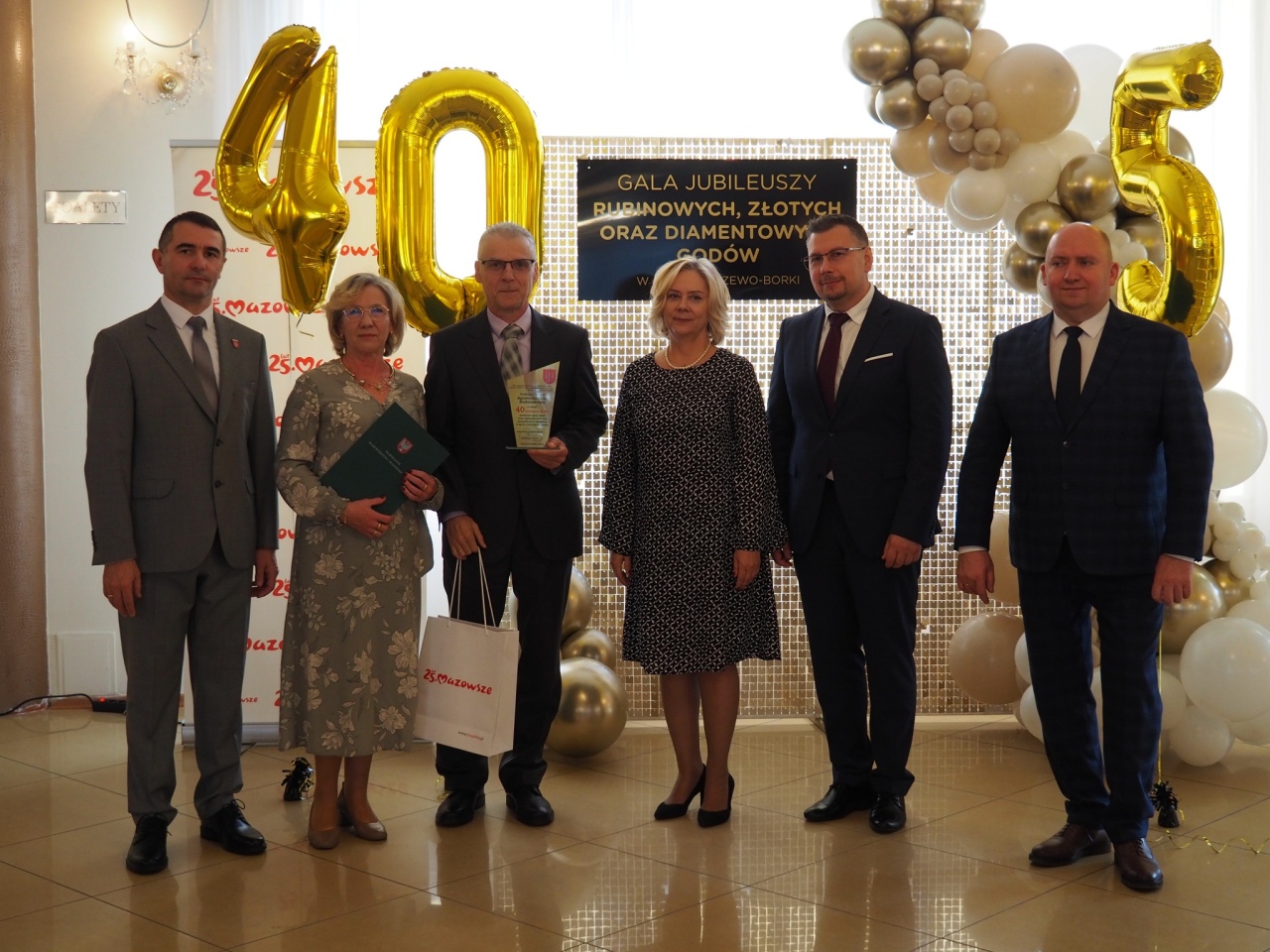 Jubileusz rubinowych, złotych i diamentowych godów w Olszewie-Borkach [29.10.2024] - zdjęcie #30 - eOstroleka.pl