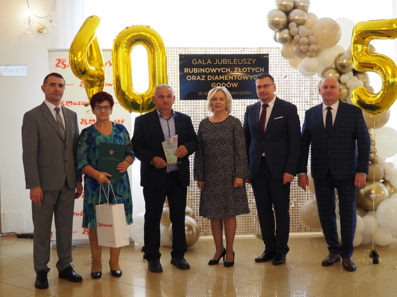 Jubileusz rubinowych, złotych i diamentowych godów w Olszewie-Borkach [29.10.2024] - zdjęcie #26 - eOstroleka.pl